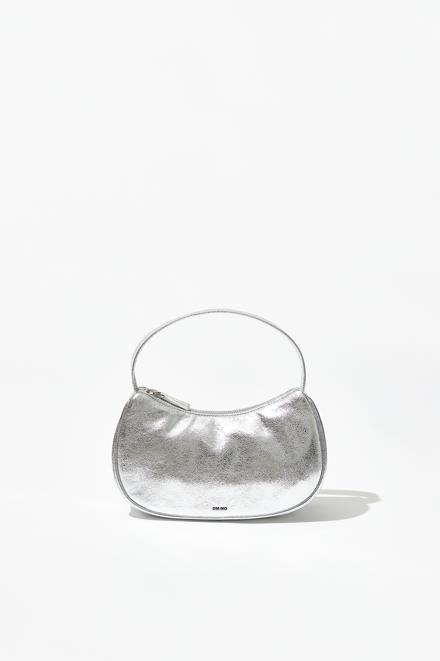 NUA BAG (SILVER) - GOAT PATENT LEATHER